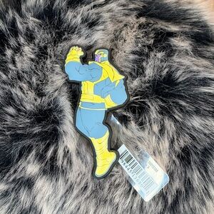 Thanos croc charm